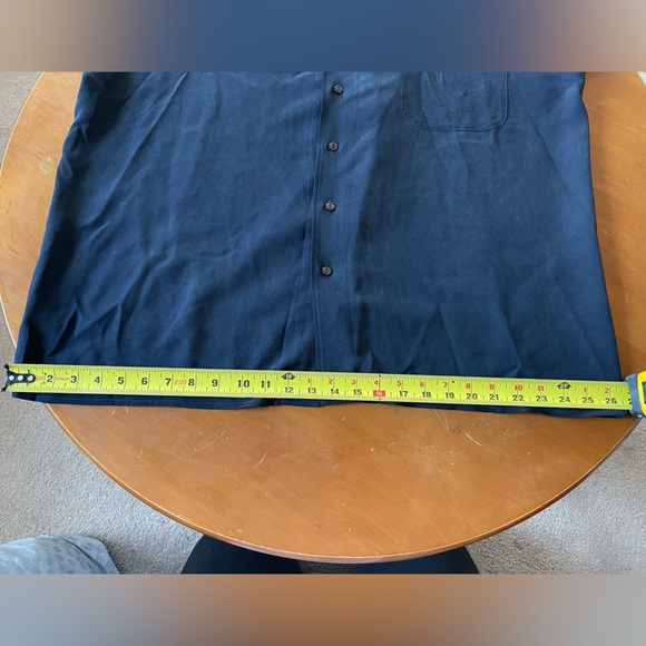 Structure Navy Blue Button Up - Picture 2 of 4